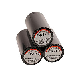 Mua Sét 2 cuộn Mực in mã vạch WAX W21 110mmx300m