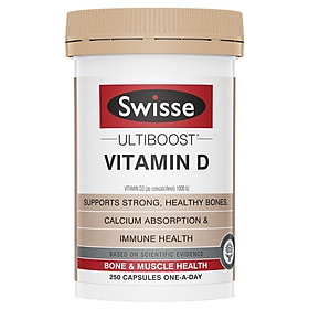 Swisse Ultiboost Vitamin D 250 Capsules