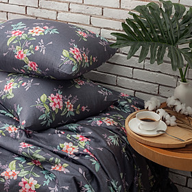 Bộ Chăn Gối 3 Món Gòn Bedding Lụa Tencel 60s / Lụa Modal cao cấp Hoạ tiết