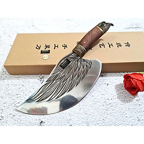 Mua DAO BẾP - DAO THÁI CẮT HOA VĂN KHÂU ĐỒNG MÃ DT159 NTVN topcomshop vn