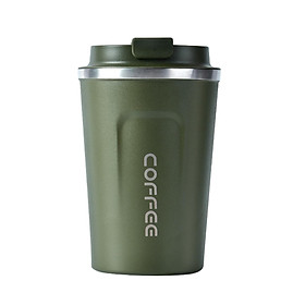 Vacuum Insulated Cup Portable Coffee Cup Stainless Steel Leakproof Vacuum Water Bottle Home Travel Use