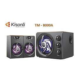 Loa Kisonli Bluetooth 2.1 TM-8000A-Led RGB-Điện AC 220v - JL ( Hàng nhập khẩu )