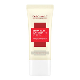 Kem Chống Nắng Cell Fusion C Derma Relief Sunscreen 100 SPF 50+ PA++++ Mẫu mới (Nhập khẩu)