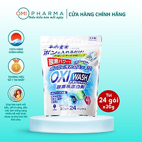 Bột Giặt Tẩy Đa Năng Oxi Wash Novopin S Select Nhật Bản (Set 24 Gói X 30g)