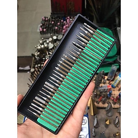 Mua Bộ 30 mũi khắc mài hợp kim mini chân mài kim đánh bóng  Bộ 30 mũi mài điêu khắc cán 2.35mm