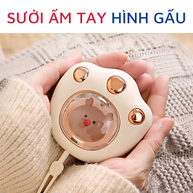 Hình ảnh Máy sưởi ấm mini cầm tay hình chân mèo , nhỏ gọn