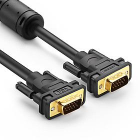 Dây Vga 2 Đầu Đực Ugreen Dài 5M - Cáp Máy Chiếu Vga To Vga - Hàng Chính Hãng