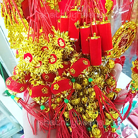 Mua Combo 10-20-30 dây liễn size vừa vải treo tết đẹp  Bộ 10-20-30 dây liễn đỏ size vừa trang trí giá tốt