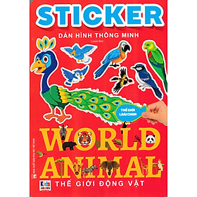Sticker Dán Hình Thông Minh - Thế Giới Loài Chim _VT