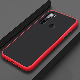 Ốp lưng cho Xiaomi Redmi Note 8 trong nhám viền màu