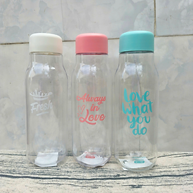 Bộ 3 Bình Nước LocknLock HAP654 Chịu Nhiệt -20 Độ Đến 60 Độ, Chất Liệu Nhựa BPA Free- 500ml