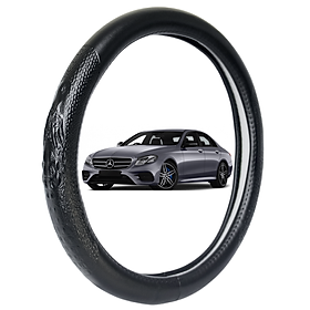 Bọc Vô Lăng ô tô MERCEDES BENZ E200 | Da Thật Khâu Tay Cao Cấp - Mã BLAGO