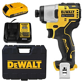 MÁY VẶN VÍT PIN CẦM TAY 12V/BL 163NM DEWALT DCF801D1- HÀNG CHÍNH HÃNG