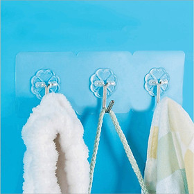 Mua Combo 5 Móc Trong Suốt Treo Dính Tường Siêu Bền