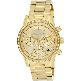 Michael Kors Women's Ritz Gold-Tone Watch MK6356