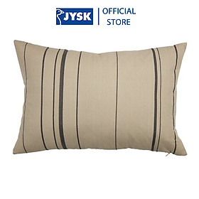 Gối trang trí | JYSK Fjellpryd | cotton | be/xám | R40xD60cm