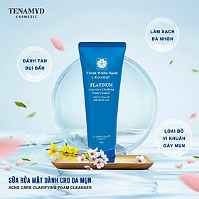 Sữa rửa mặt dành cho da mụn Acne Care Clarifying Foam Cleanser Fresh White