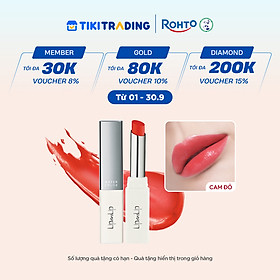 Son thỏi dưỡng môi trang điểm, cho môi căng mọng Lip On Lip Water Color Red Orangy (Cam Đỏ) 2.2g