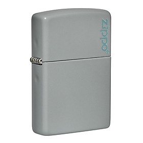 Bật Lửa Zippo 49452ZL – Zippo Flat Grey Zippo Logo