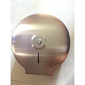 Hộp đựng giấy vệ sinh kiểu tròn , chất liệu thép không gỉ tráng gương, thép dày D-089
