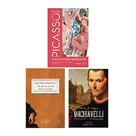 Hình ảnh sách Combo: Machiavelli + Michelangelo - Sáu Kiệt Tác Cuộc Đời + Picasso Và Bức Tranh Khiến Thế Giới Sửng Sốt