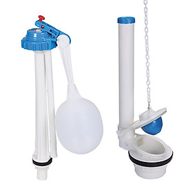 Bộ xả cấp phao - Bộ xả cóc cấp phao Bộ xả bồn cầu 2 khối gạt hông/ 1 nhấn HKC-BX25