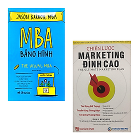 Hình ảnh Combo 2 Cuốn Marketing Giúp Tạo Lập Thương Hiệu Hay-Chiến Lược Marketing Đỉnh Cao+MBA Bằng Hình