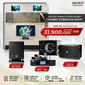 Mua Dàn Karaoke Gia Đình MAX1 - Hàng Chính Hãng