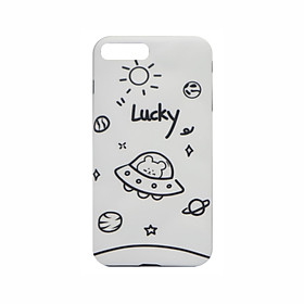 Ốp lưng iPhone 8 Plus, iPhone 7 Plus Nhựa Cứng BUFF TPK191119 - Trắng - Hàng Chính Hãng