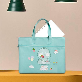 Hình ảnh Child Portable File Bag, Practical Canvas Information Handbag for Infant Activity