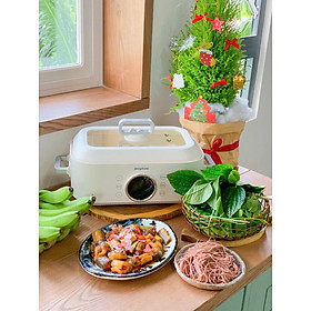 Mua  Hàng chính hãng  Nồi Hấp Điện 3 Tầng SNAPBEE ST2000 - 20L Đa Năng  Kháng Khuẩn  Không Gây Mùi
