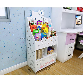 Mua Kệ Sách Kity Tủ Đồ - PVC Foam xanh - 110x75x30
