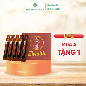 Siro Zhealth - Hỗ trợ tăng cường sức đề kháng, Hệ miễn dịch, Bổ phế, Giảm ho tức thì, Cải thiện sức khỏe đường hô hấp cho trẻ nhỏ, người già(10ml)