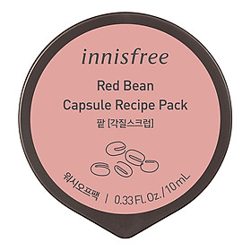 Mặt Nạ Rửa Dạng Hủ Từ Đậu Đỏ Innisfree Capsule Recipe Pack Redbean (10ml) - 131171938