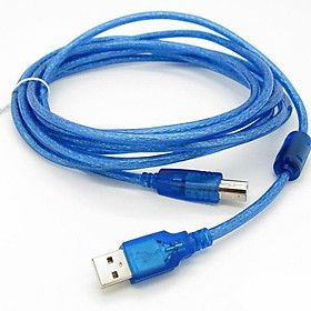 Mua Dây USB Máy In 5M Màu Xanh