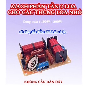 Mua MẠCH PHÂN TẦN 2 ĐƯỜNG TIẾNG - (GIÁ 2 MẠCH) - CHO CÁC LOA BASS NHỎ 16 20 25 30 - PHÂN TẦN 2 LOA