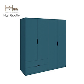 Mua  Happy Home Furniture  MOLLY  Tủ quần áo 4 cánh mở - 2 ngăn kéo  160cm x 54cm x 176cm ( DxRxC)  TCM_109
