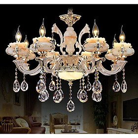 Mua Đèn chùm trang trí pha lê ELIS cao cấp loại 8 tay