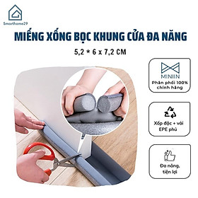 Miếng Xốp Bọc Chân Cửa Chắn Gió Chống Bụi, Ngăn Tiếng ồn, Ngăn Côn Trùng- Chất Liệu Bông xốp + EVA Dày Bền 93 x 9.6cm- Hàng Chính Hãng MINIIN