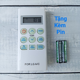 Điều khiển điều hòa cho LG ngắn mẫu mới - Tặng kèm pin hàng hãng