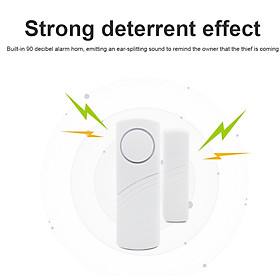 Mua Chuông báo động chống trộm gắn cửa không dây cảm ứng từ  kêu to có công tắc  Chất lượng cao  bền bỉ - Hàng chính hãng