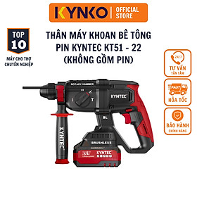 Thân máy khoan pin chính hãng Kynko Kyntec KT51 - 22 20V chân pin phổ thông (giá không gồm pin)