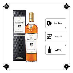 Macallan Sherry Oak Cask Highland Single Malt Scotch Whisky 12 Years Old