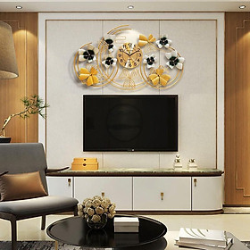 Đồng Hồ Treo Tường Mẫu Decor Nghệ Thuật Phong Cách Mới - Tranh Treo Tường Cao Cấp