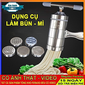 Khuôn làm bún tươi bằng inox cao cấp an toàn vệ sinh - khuôn làm bánh canh, bánh lọt, sợi bún , ép củ quả inox