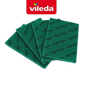 Mua Miếng rửa chén VILEDA gói 4 miếng loại cứng  cọ rửa mọi vết bẩn nhà bếp  chống vi khuẩn gây mùi - TSU156163