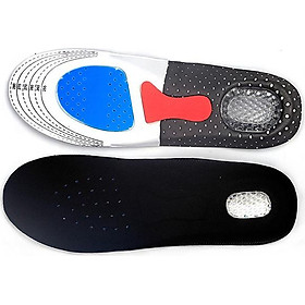 Lót đế giày đa năng silicon êm chân, thoáng khí, lót giày thể thao cao cấp chống sốc, tiện dụng - mã LG07