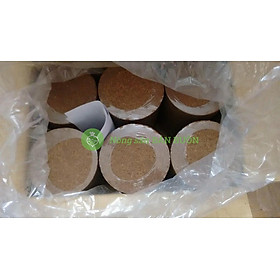 THÙNG 24 VIÊN NÉN MỤN DỪA PHƯỚC LỘC-TIỀN GIANG, 100% MỤN DỪA TRỒNG RAU MẦM – RAU ĂN LÁ