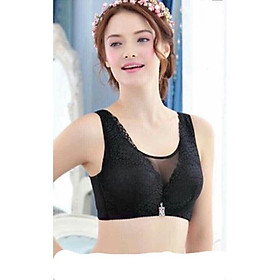 Áo ngực đệm mỏng , Áo lót định hình bản lưng to cho người béo 4mkg Không Gian Eva