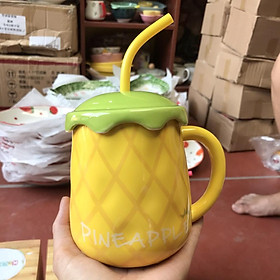 Mua Cốc Sứ Hoa Quả Cốc Uống Nước  Sữa  Cafe Decor Dễ Thương